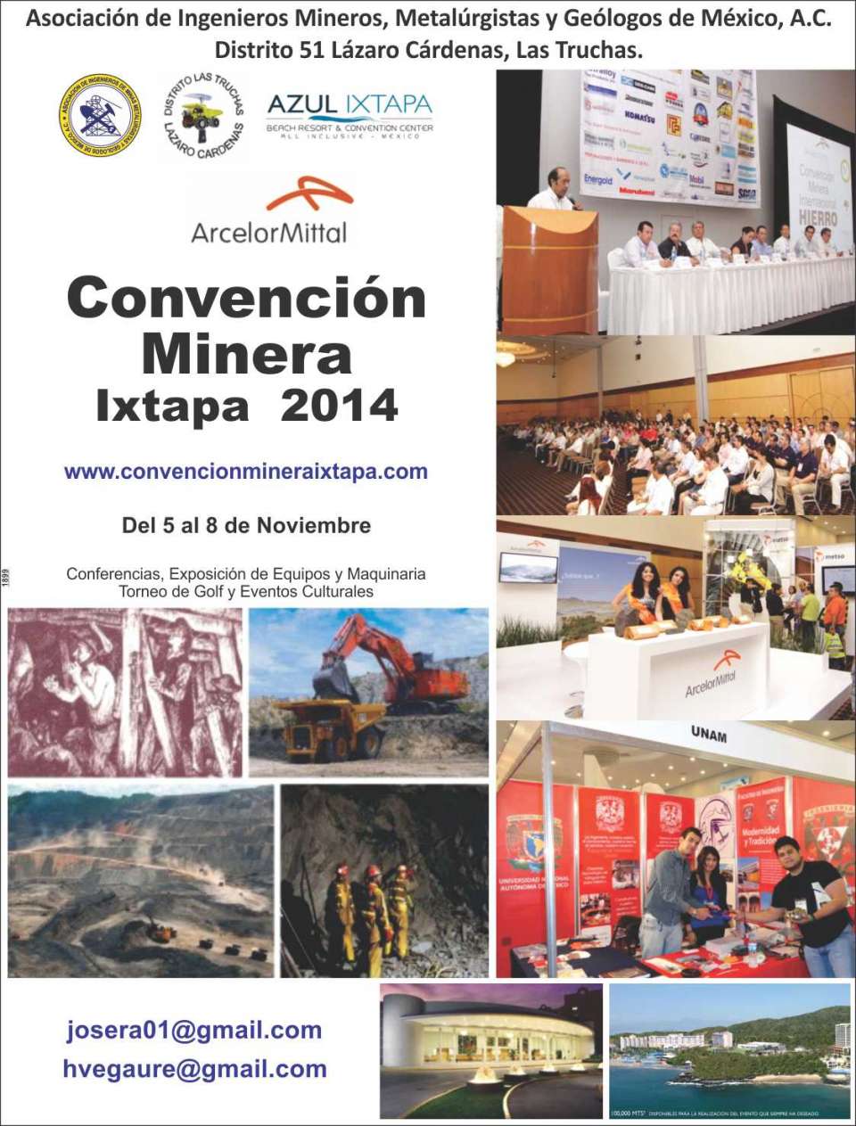CONFERENCES AND EXHIBITION OF MACHINERY AND MINING PRODUCTS