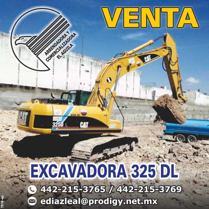 Excavadora CAT 325 DL en Venta, Queretaro, Con o sin martillo