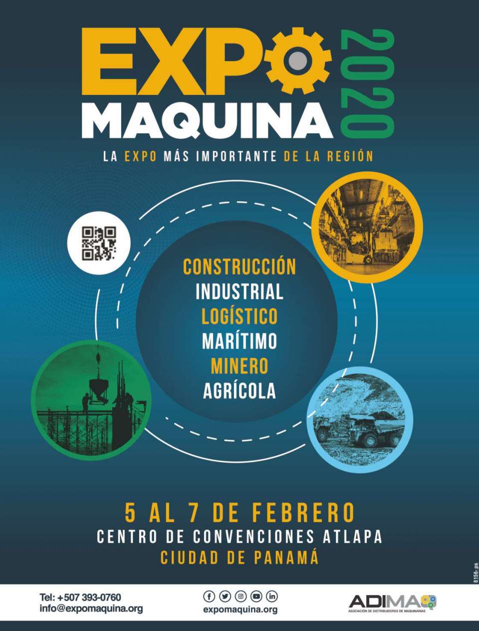 La expo mas importante de la region, del 5 al 7 de Febrero 2020 en Centro de Convenciones Atlapa, en la Ciudad de Panama