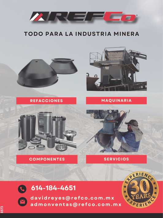 Everything for the Mining Industry **Spare parts **Machinery **Components **Services
