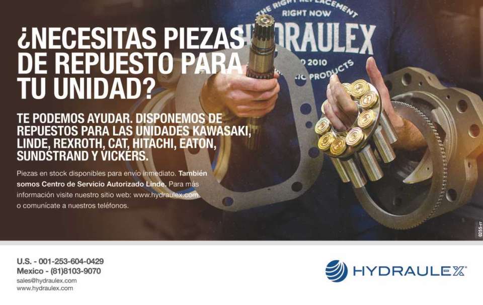 Your experts in mobile hydraulics. Pumps, engines, valves, cylinders.