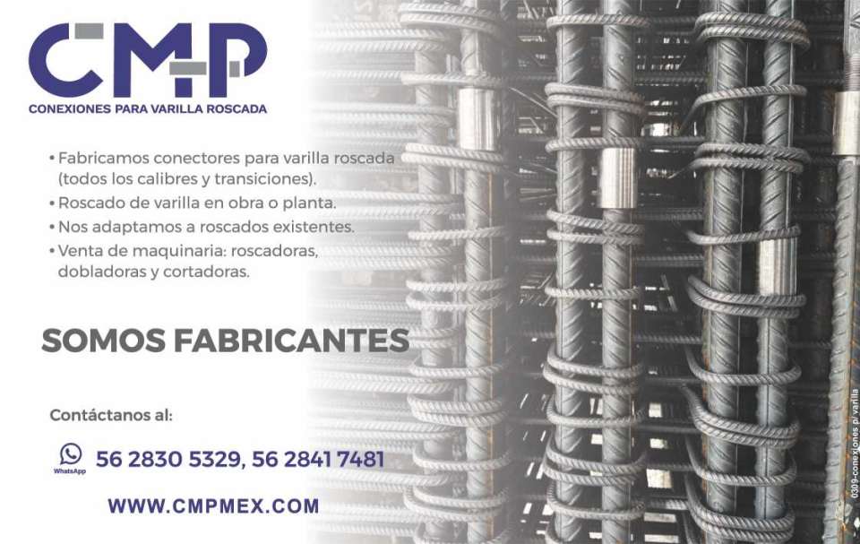 We manufacture threaded rod connectors (all gauges and transitions) On-site or in-plant threading of rods We adapt to existing threading We sell machinery: threading machines