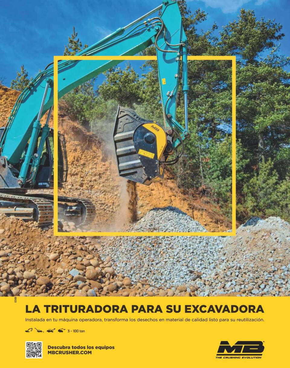 Trituradora de mandibulas instalada en tu maquina operadora, transforma los desechos en material de calidad listo para su reutilizacion. Cuchara trituradora para colocar en excavadoras y otros equipos