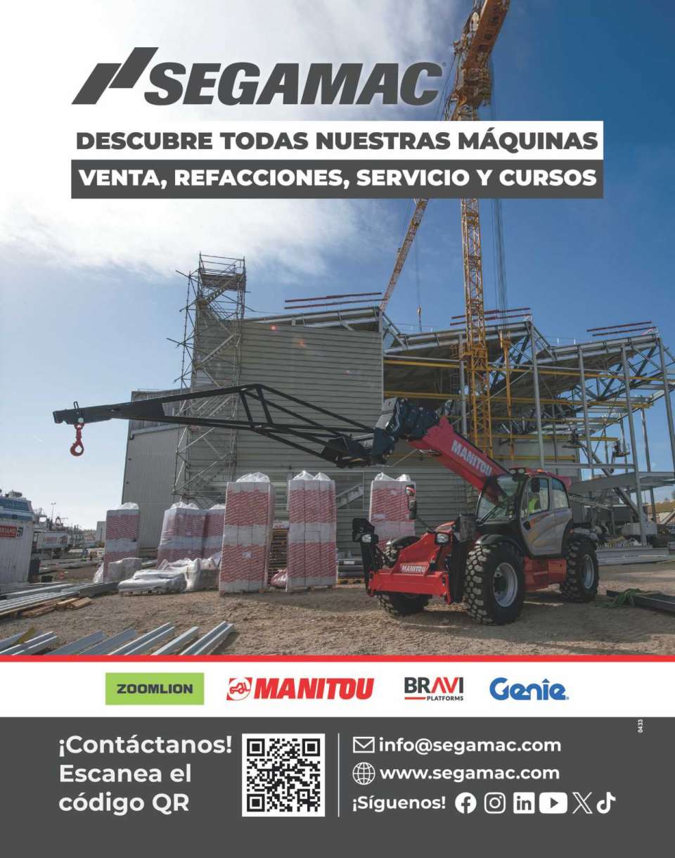 Venta, Renta, Refacciones y Cursos. Maquinaria de las mejores marcas. Zoomlion, Manitou, Bravi, Genie.