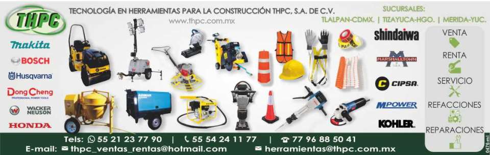 Sale, Rent, Equipment, Service and Spare Parts, Light Machinery. Safety equipment. Makita, Bosch, Husqvarna, Fisher, MQ Whiteman, Honda, Maker, Marshalltown, Cipsa, MPower, Kohler