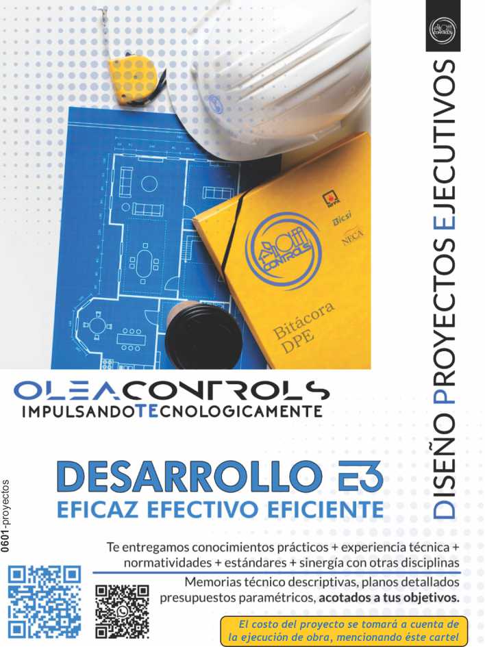 Desarrollo E3 - Eficaz, Efectivo y Eficiente. Normatividades, Estandares, Sinergia con otras Disciplinas. Memorias tecnico descriptivas, Planos detallados, Presupuestos parametricos.