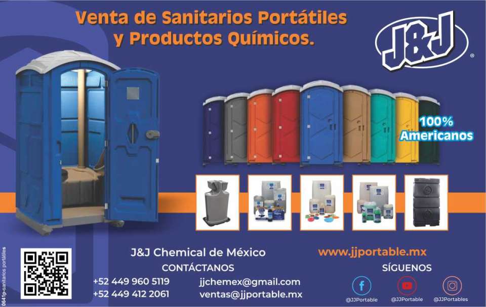 Venta de Sanitarios Portatiles y Productos Quimicos. 100 % Americanos.