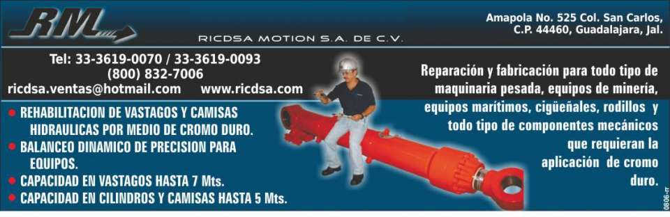 Reparacion y fabricacion para todo tipo de maquinaria pesada, equipos de mineria, equipos maritimos, cigueñales rodillos y todo tipo de componentes mecanicos que requieran la aplicacion de cromo duro Reparacion y fabricacion para todo tipo de maquinaria pesada, equipos de mineria, equipos maritimos, cigueñales rodillos y todo tipo de componentes mecanicos que requieran la aplicacion de cromo duro