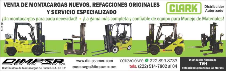 We have the most complete and reliable range of material handling equipment. Authorized Clark Forklift Dealer