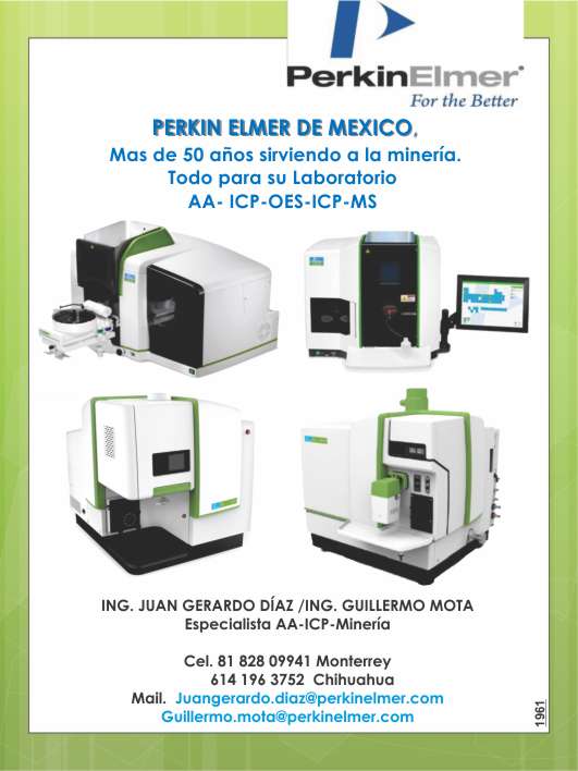 Perkin Elmer Mexico. Presente siempre en la mineria con instrumentos ultrasonicos, espectroscopios, laboratorio de control de calidad, tiene todo para su laboratorio. Perkin Elmer Mexico. Presente siempre en la mineria con instrumentos ultrasonicos, espectroscopios, laboratorio de control de calidad, tiene todo para su laboratorio.