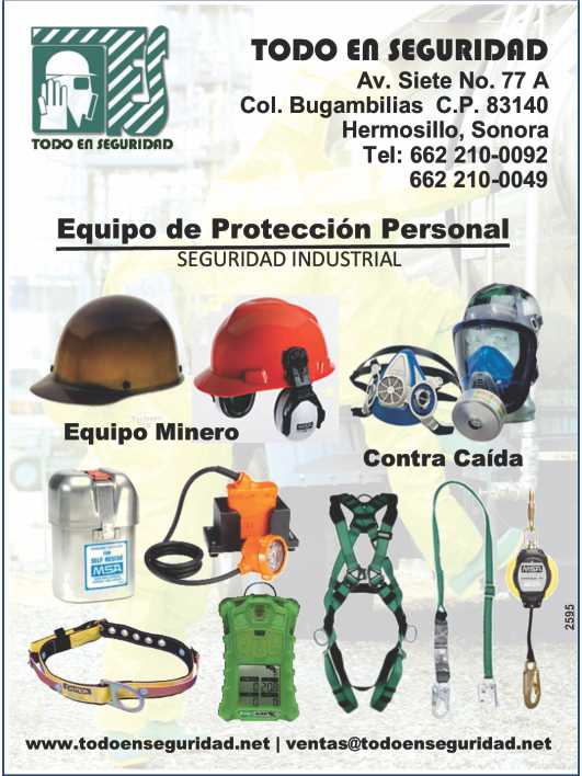 We are a Mexican company with more than 30 years of experience in the sale of personal protective equipment, we have safety glasses, industrial overalls, cones, harnesses and many other products.