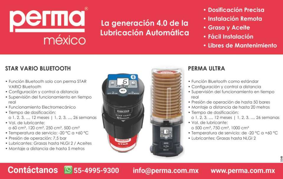 Star Vario Bluetooth and Perma Ultra: Precise Dosing, Remote Installation, Grease and Oil, Easy Installation, Maintenance Free. Generation 4.0 of Automatic Lubrication.