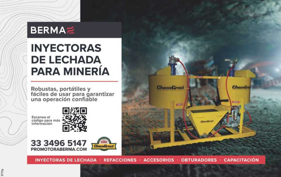 Inyectoras de Lechada para Mineria. Robustas, portatiles y faciles de usar para garantizar una operacion confiable. Refacciones, Accesorios, Obturadores, Capacitacion. Inyectoras de Lechada para Mineria. Robustas, portatiles y faciles de usar para garantizar una operacion confiable. Refacciones, Accesorios, Obturadores, Capacitacion.