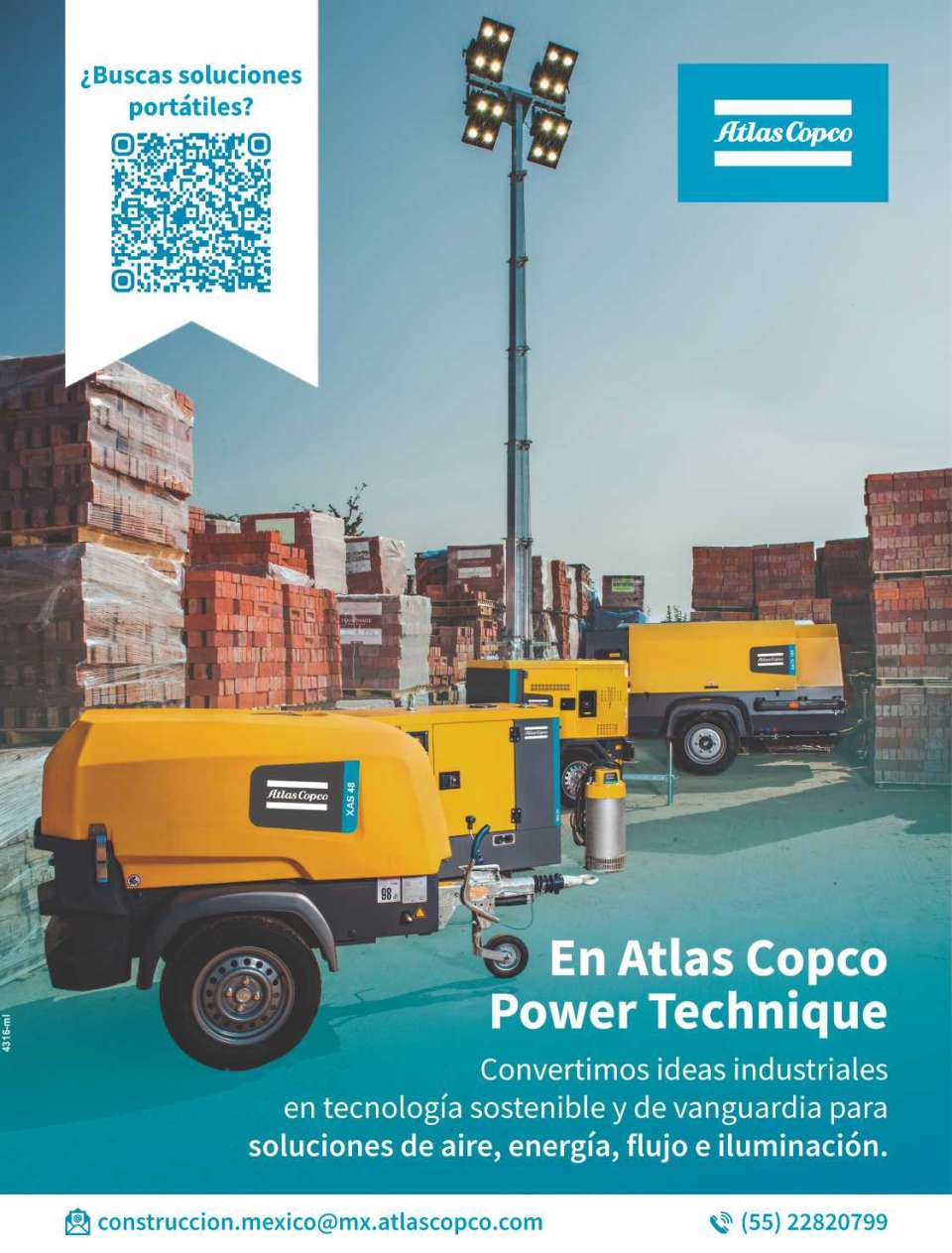 En Atlas Copco Power Technique Convertimos ideas industriales en tecnologia sostenible y de vanguardia para soluciones de aire, energia, flujo e iluminacion. En Atlas Copco Power Technique Convertimos ideas industriales en tecnologia sostenible y de vanguardia para soluciones de aire, energia, flujo e iluminacion.