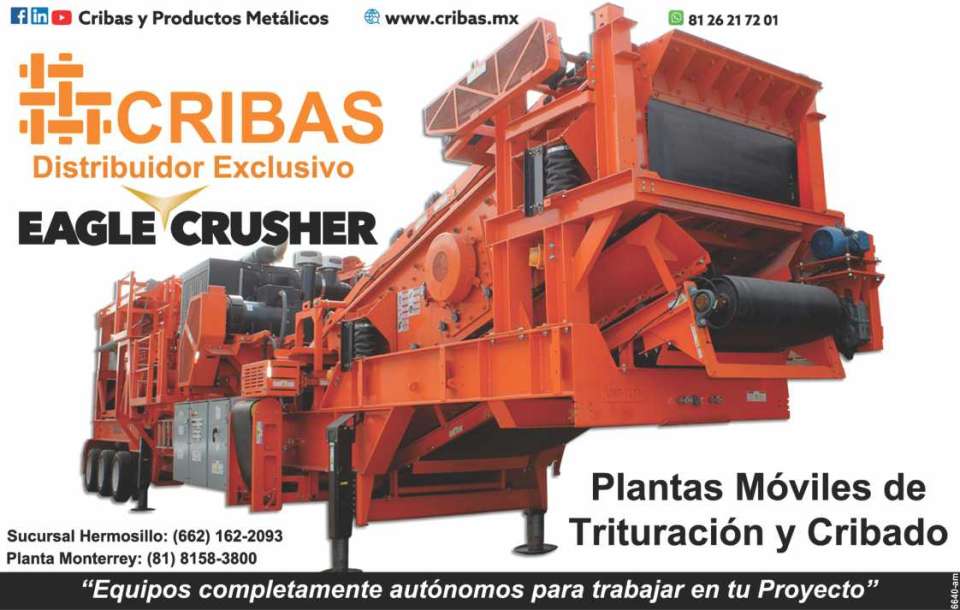 Mobile crushing and screening plants for immediate delivery. Eagle Crusher exclusive distributor