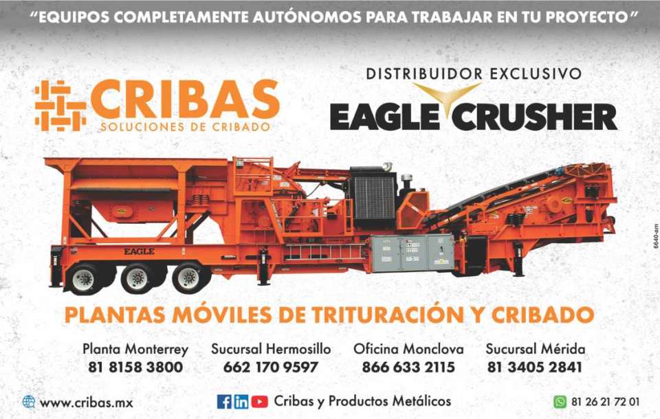 Plantas moviles de trituracion y cribado para entrega inmediata. Distribuidor exclusivo Eagle Crusher