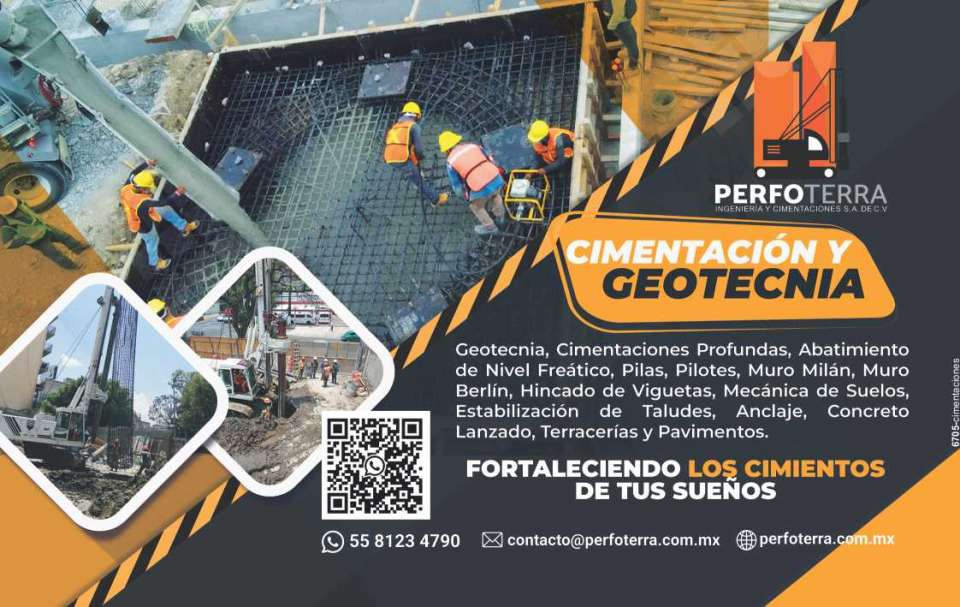 Geotechnics, Deep Foundations, Lowering of the Water Table, Piles, Piles, Milan Wall, Berlin Wall, Driving of Beams, Soil Mechanics, Anchoring, Shotcrete, Earthworks, Pavements