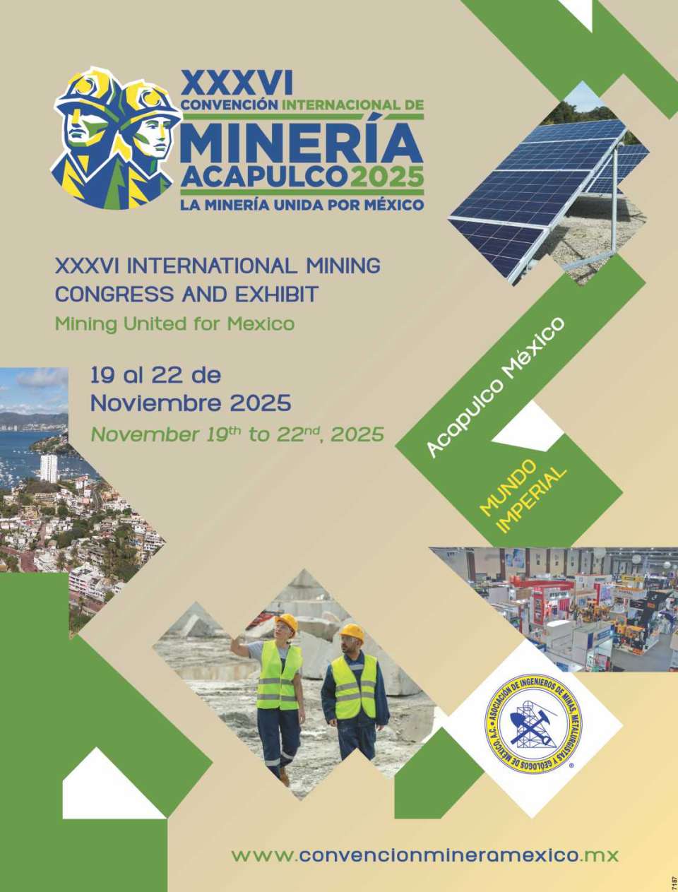 October 23 to 27, 2023 at Acapulco Mundo Imperial. Mining for a new world.