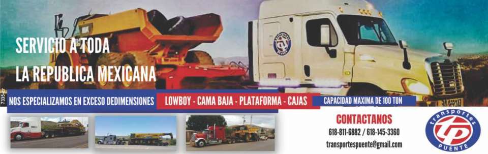 Specialized transports, lowboy, low bed, platforms, boxes. We specialize in oversize