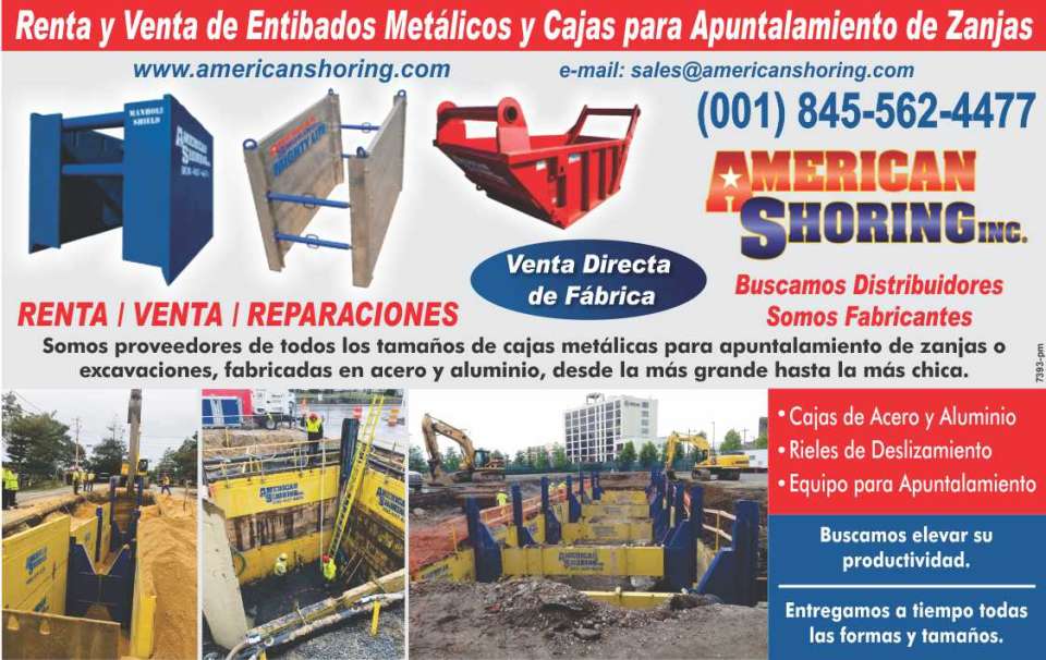 Trench boxes, Rock boxes, Slide rail shoring, Road plates, Aluminum trench boxes, Hydraulic shoring. Rentals - Sales - Service Repairs.