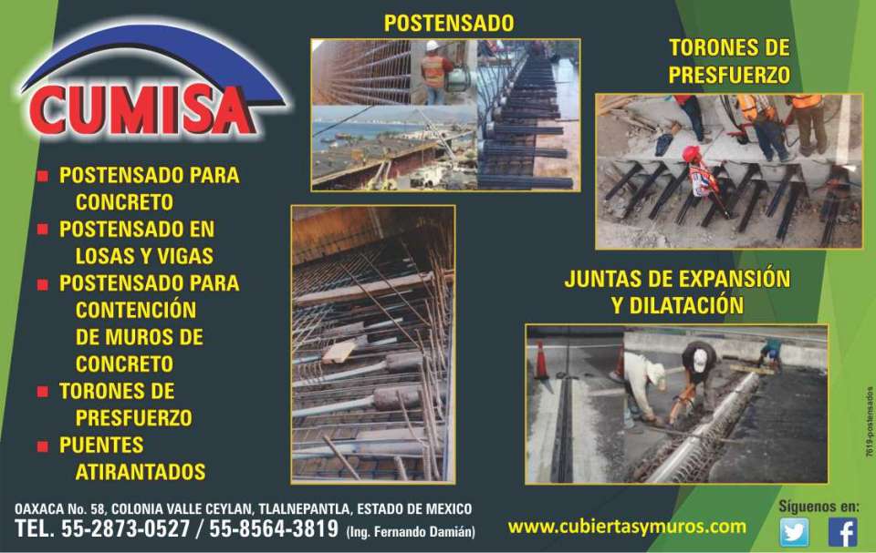 Post-tensioning, Prestress Strands, Expansion and Dilation Joints, Cable-stayed Bridges