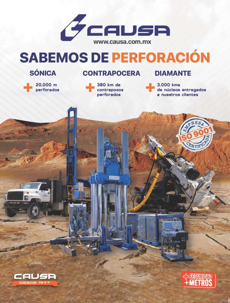 Perforacion con Diamante, Perforacion con contrapocera, Perforacion Sonica. Perforacion con Diamante, Perforacion con contrapocera, Perforacion Sonica.