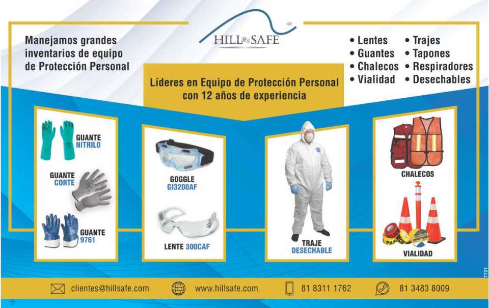 Personal Protective Equipment, glasses, gloves, vests, vials, disposable suits, caps, respirators, goggles