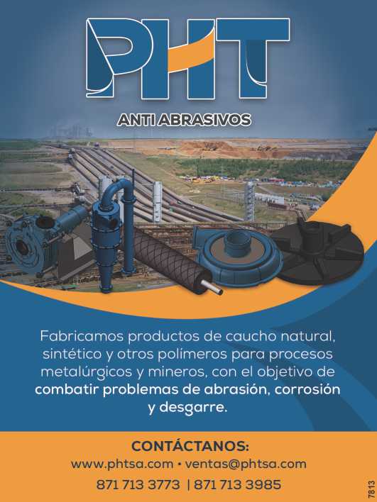 We manufacture natural and synthetic rubber products, as well as other polymers, for metallurgical and mining processes, with the aim of combating problems of abrasion, corrosion, and tearing.