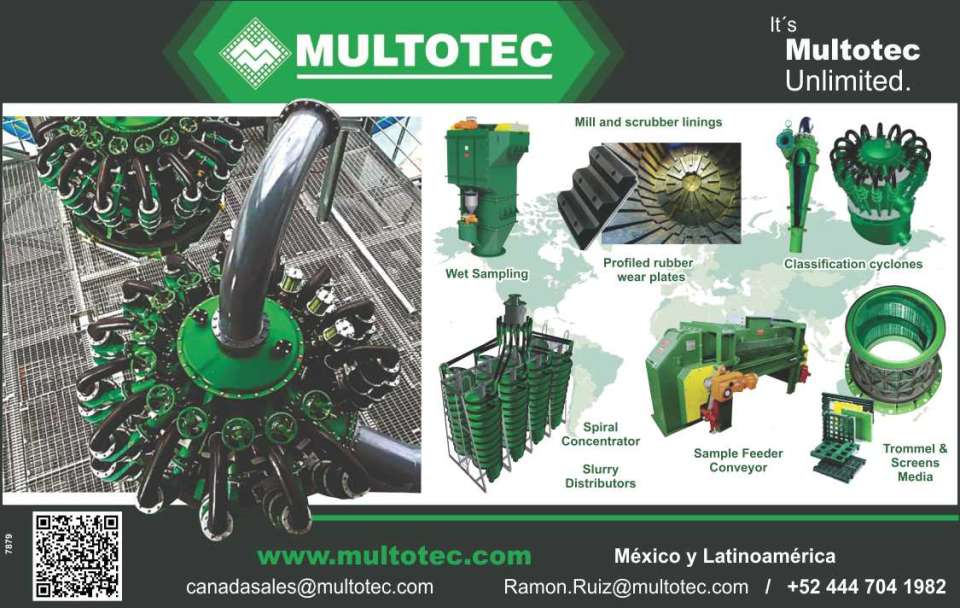 Logre sus Objetivos de Procesamiento de Minerales. Ciclones, Hidrociclones, Componentes de flotacion, Muestreadores, Separadores magneticos, Sistemas de cribado, Espirales, Filtros, Tromeles de hule.