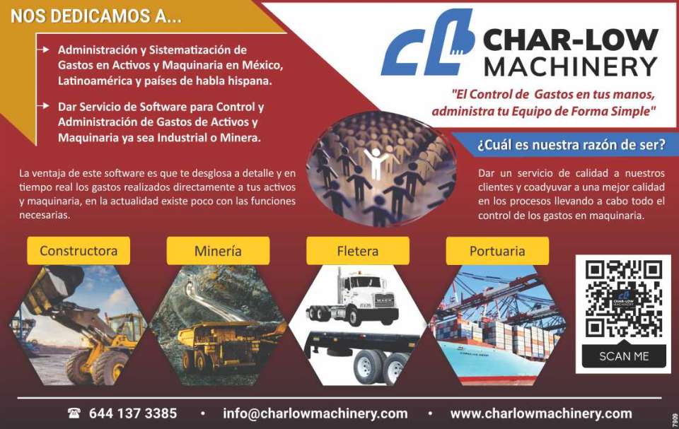 "The Control of Expenses in your hands, manage your Team in a Simple way" We are dedicated to: Administration and Systematization of Expenses of assets and Machinery in Mexico.