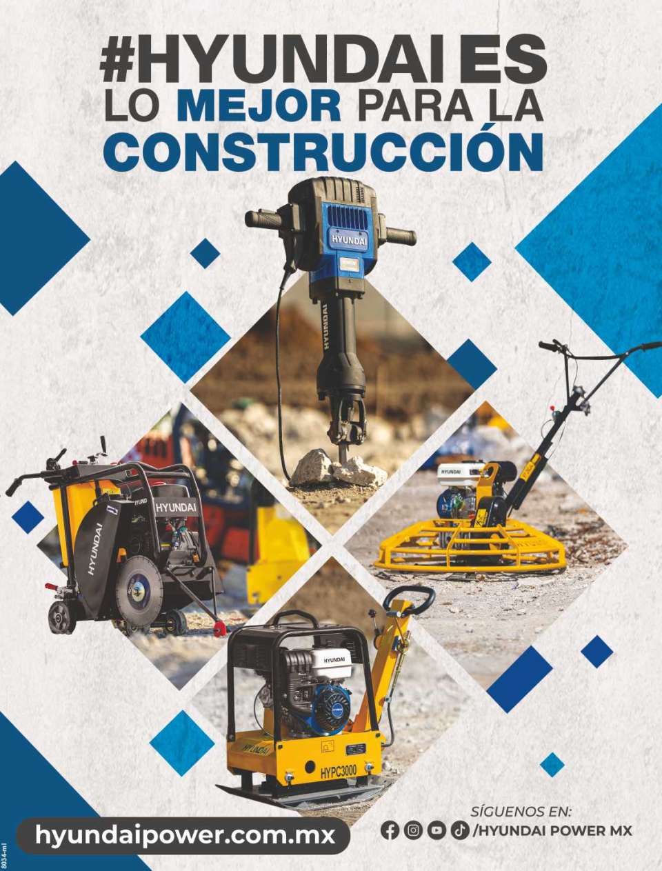Maquinaria Ligera HYUNDAI es lo mejor para la Construccion. Maquinaria Ligera HYUNDAI es lo mejor para la Construccion.