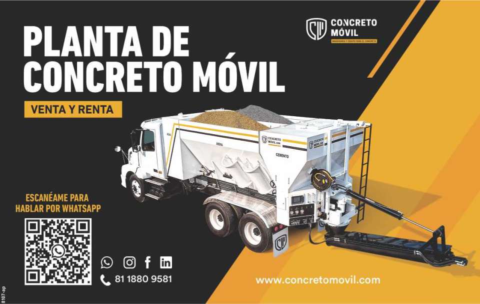 Rent or sale mobile concrete plant, manufacture your concrete on site, without losses or leftovers. Reduce transportation and mixing costs