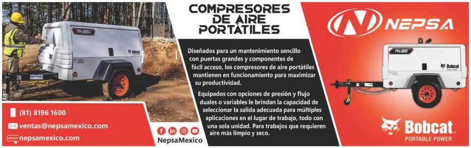 Mantenimiento sencillo con puertas grandes y componentes de facil acceso. Equipados con opciones de presion y flujo Duales o variables. Para trabajos que requiere aire mas limpio y seco. Bobcat. Mantenimiento sencillo con puertas grandes y componentes de facil acceso. Equipados con opciones de presion y flujo Duales o variables. Para trabajos que requiere aire mas limpio y seco. Bobcat.
