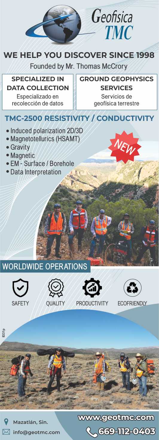 Specialists in geophysical data collection since 1998