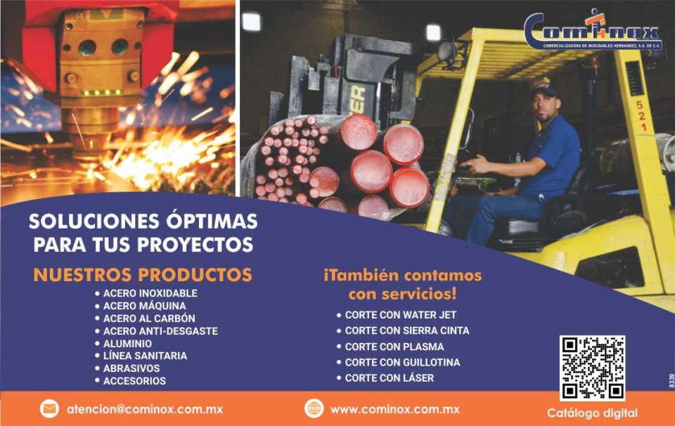 Optimal solutions for your projects, stainless steel, machine steel, aluminum, sanitary line, abrasives; We also have laser cutting, water jet cutting, band saw cutting and more.
