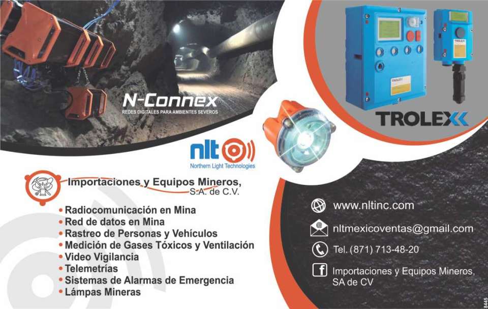 *Radio communication in Mine *Data network in Mine *Tracking of People and Vehicles *Measurement of Toxic Gases and Ventilation *Video Surveillance *Telemetry *Mining Lamps *Alarm Systems
