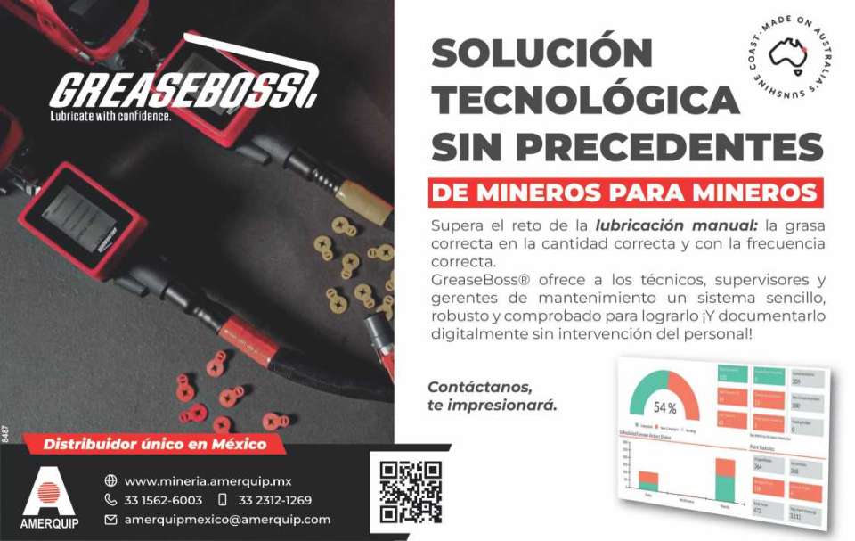 From Miners to Miners. Unprecedented technological solution. Overcome the challenge of manual lubrication, the right grease in the right amount and at the right frequency. GreaseBoss.