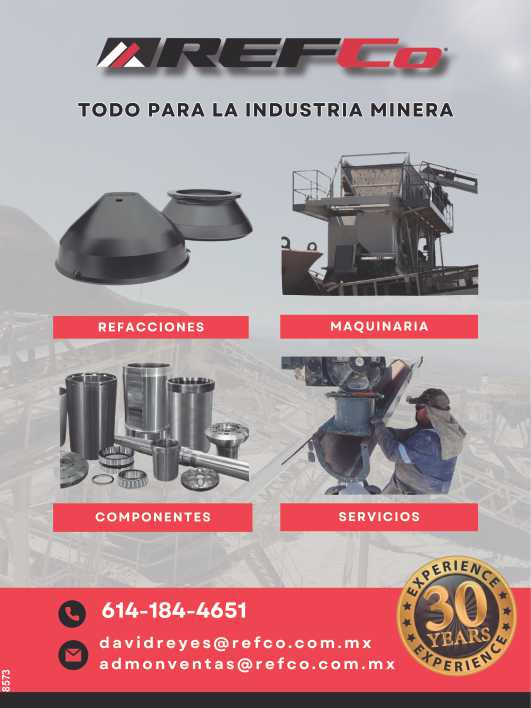 Everything for the Mining Industry **Spare parts **Machinery **Components **Services Everything for the Mining Industry **Spare parts **Machinery **Components **Services