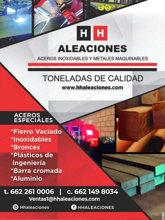 Aceros Especiales: Fierro Vaciado, Inoxidables, Bronces, Plasticos de Ingenieria, Barra Cromada, Aluminio. Toneladas de Calidad. Aceros Especiales: Fierro Vaciado, Inoxidables, Bronces, Plasticos de Ingenieria, Barra Cromada, Aluminio. Toneladas de Calidad.