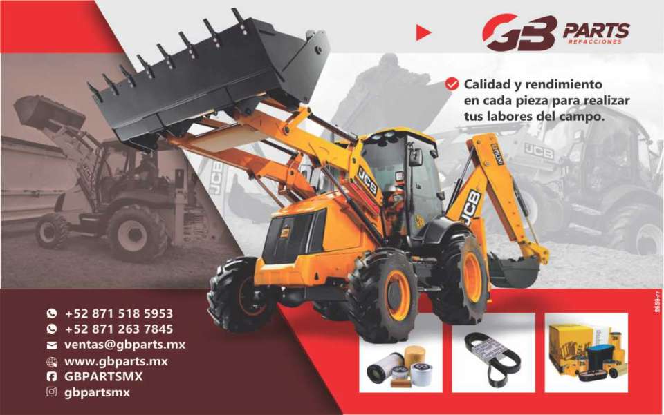 GB Parts Refacciones Calidad y Rendimiento en cada pieza para realizar tus labores del campo. Aceites, Aditamentos, Componentes y Refacciones, Filtros, Palancas, Repuestos. GB Parts Refacciones Calidad y Rendimiento en cada pieza para realizar tus labores del campo. Aceites, Aditamentos, Componentes y Refacciones, Filtros, Palancas, Repuestos.
