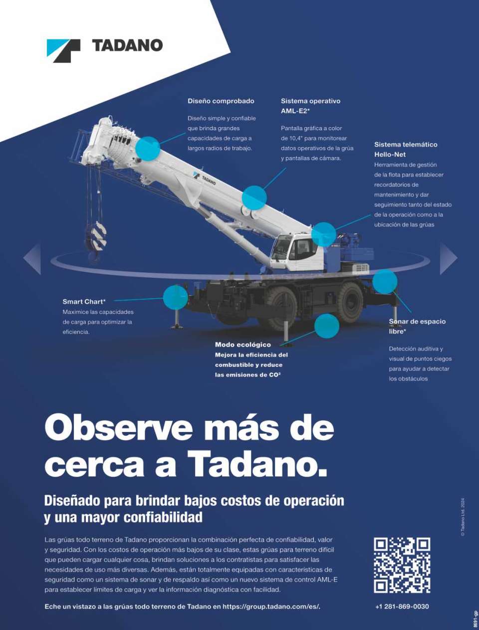 Las gruas todo terreno de TADANO proporcionan la combinacion perfecta de confiabilidad, valor y seguridad. Las gruas todo terreno de TADANO proporcionan la combinacion perfecta de confiabilidad, valor y seguridad.