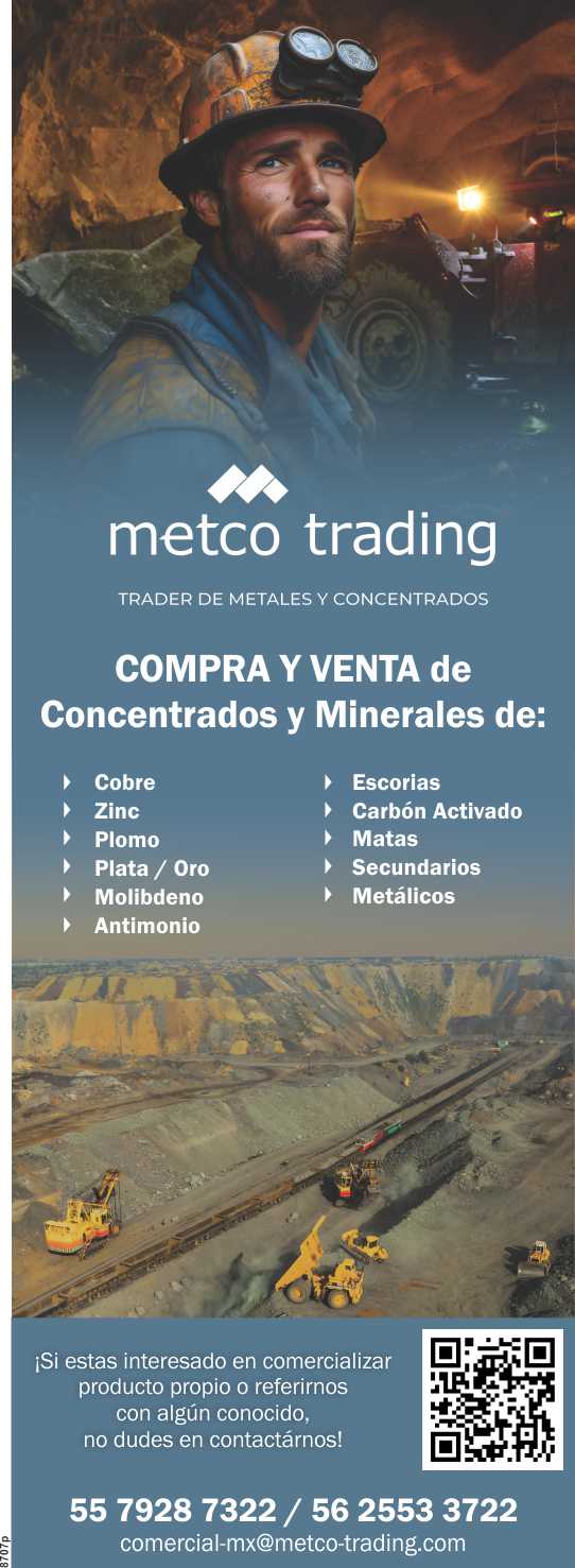 Compra y Venta de CONCENTRADOS y MINERALES de: Cobre, Zinc, Plomo, Plata, Oro, Molibdeno, Antimonio, Escorias, Carbon Activado, Matas, Secundarios, Metalicos. Compra y Venta de CONCENTRADOS y MINERALES de: Cobre, Zinc, Plomo, Plata, Oro, Molibdeno, Antimonio, Escorias, Carbon Activado, Matas, Secundarios, Metalicos.